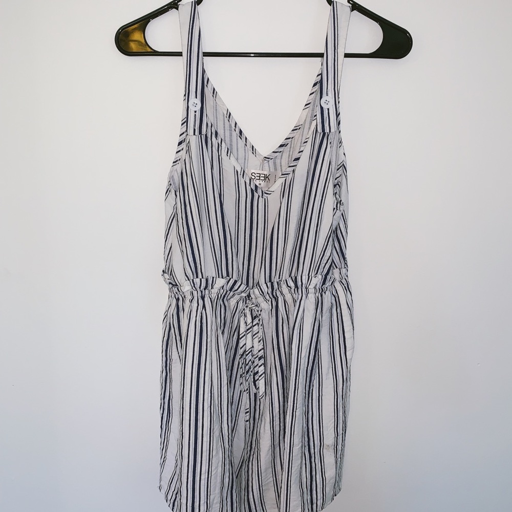LF Stores SEEK the Label striped romper